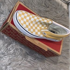 Classic Ochre/True Slip On Vans